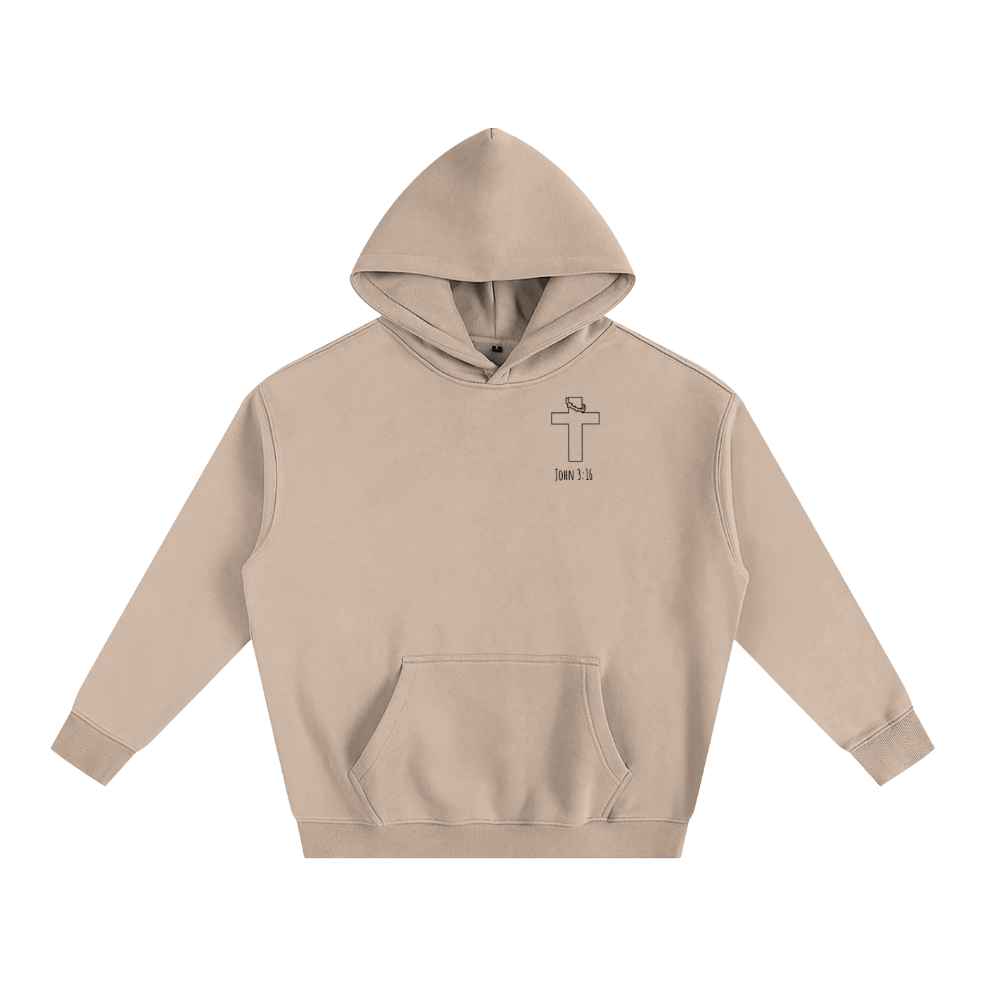 Bizarre Jesus Oversize Hoodie