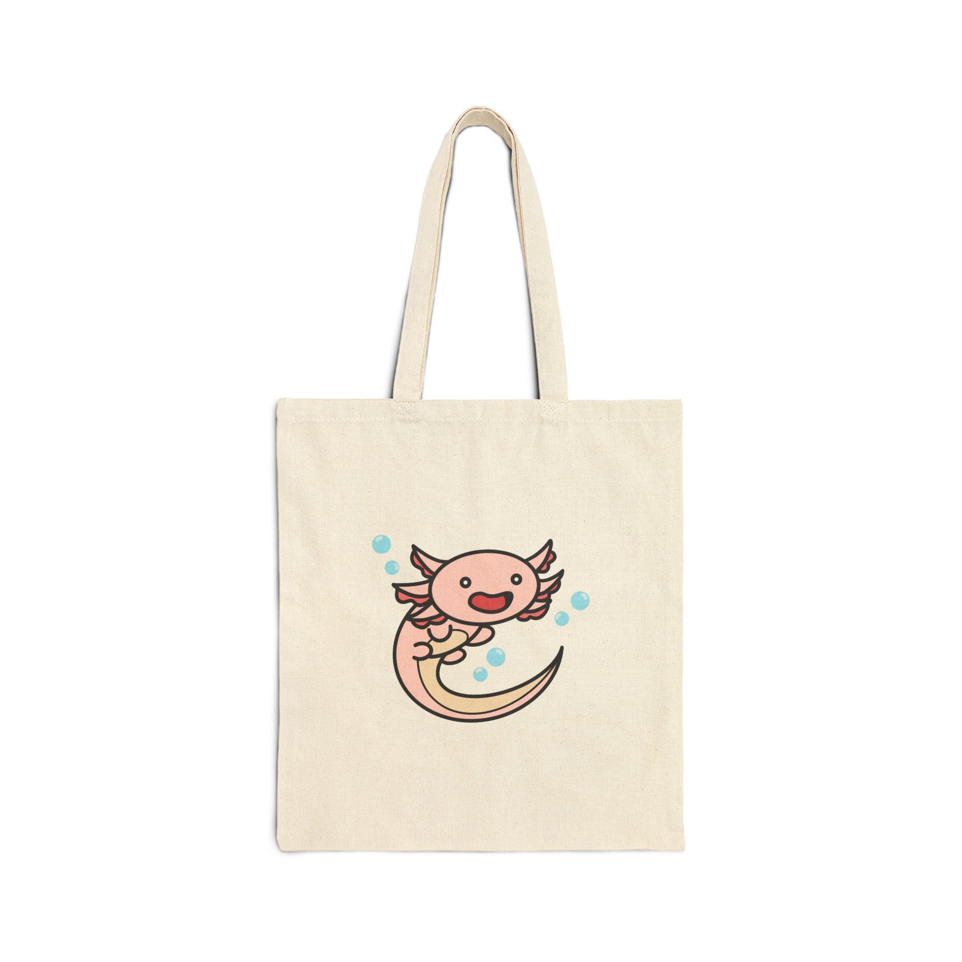 Lazy Lotto - 15" x 16" - Natural and Black - Tote Bag