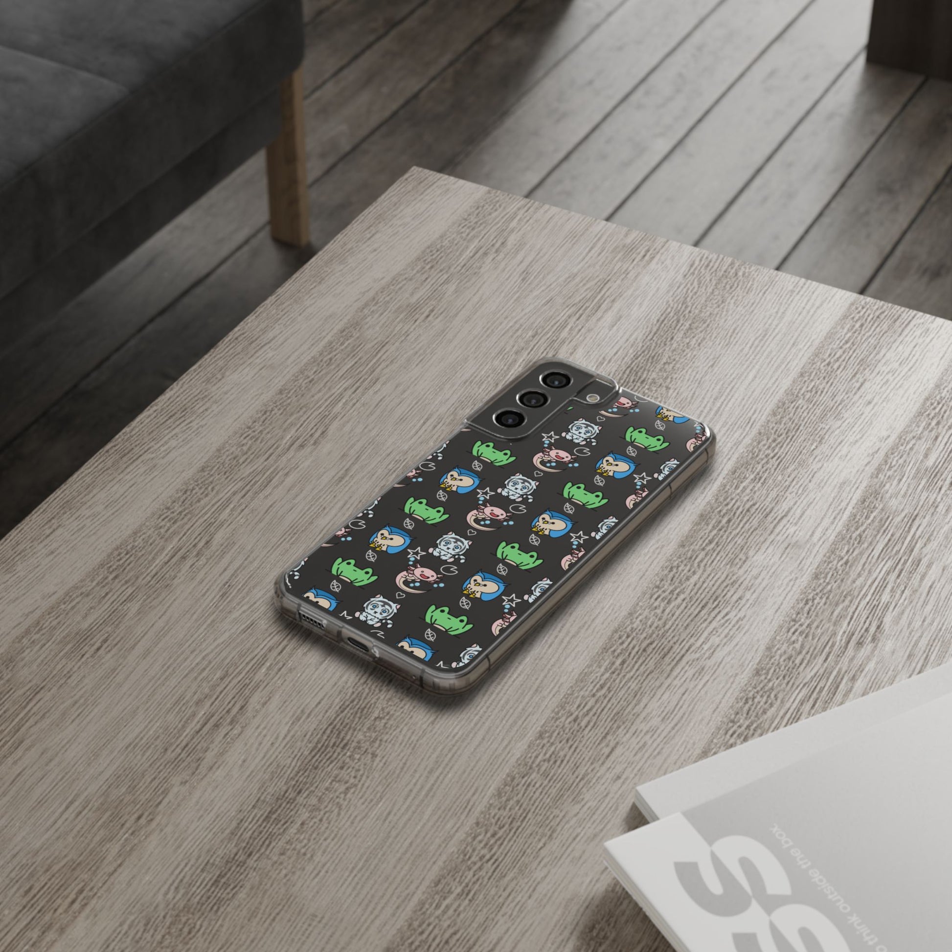 Clear Impact-Resistant Phone Cases