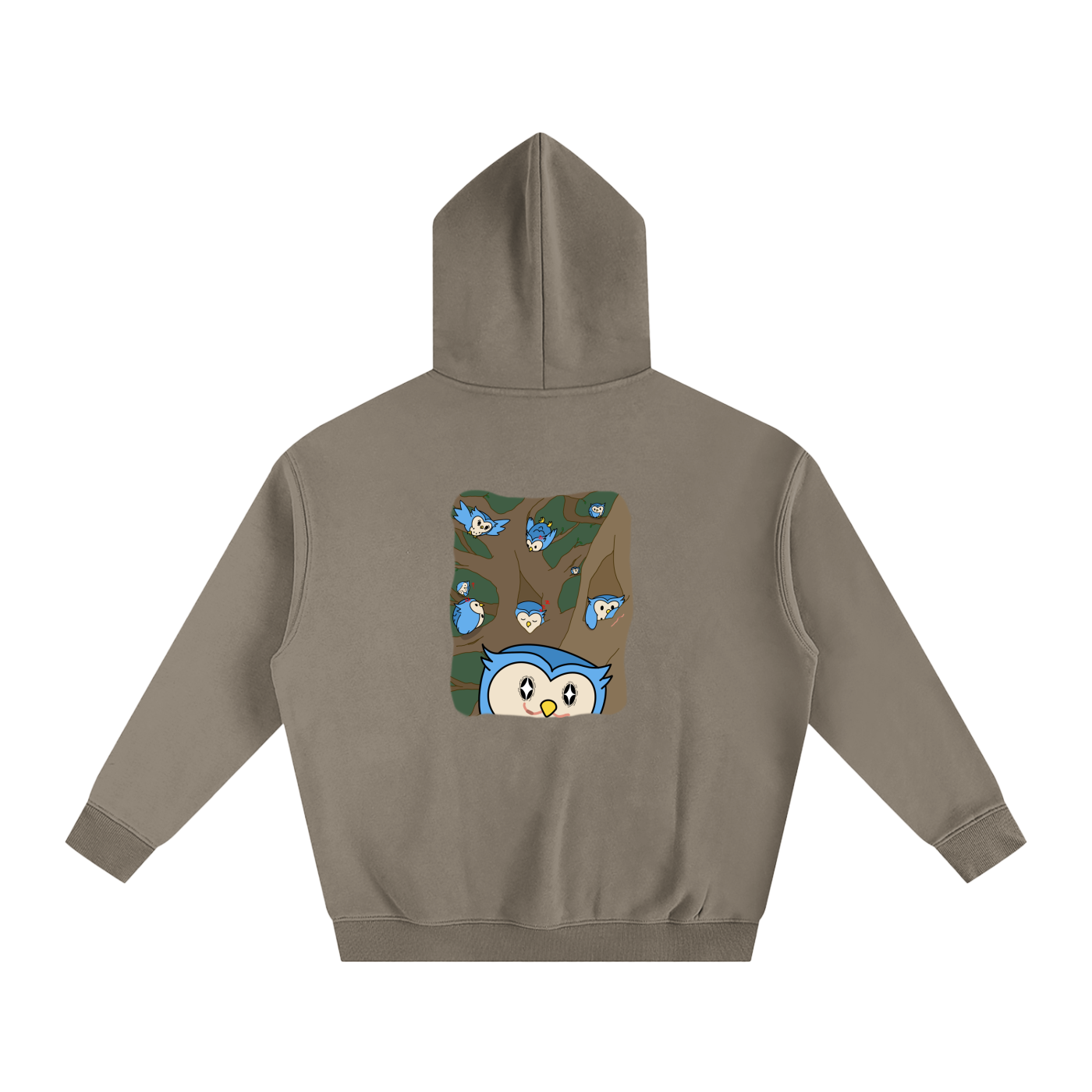 Observant Owlbert Oversize Hoodie