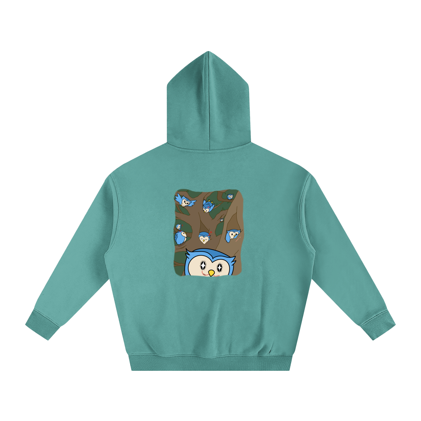 Observant Owlbert Oversize Hoodie
