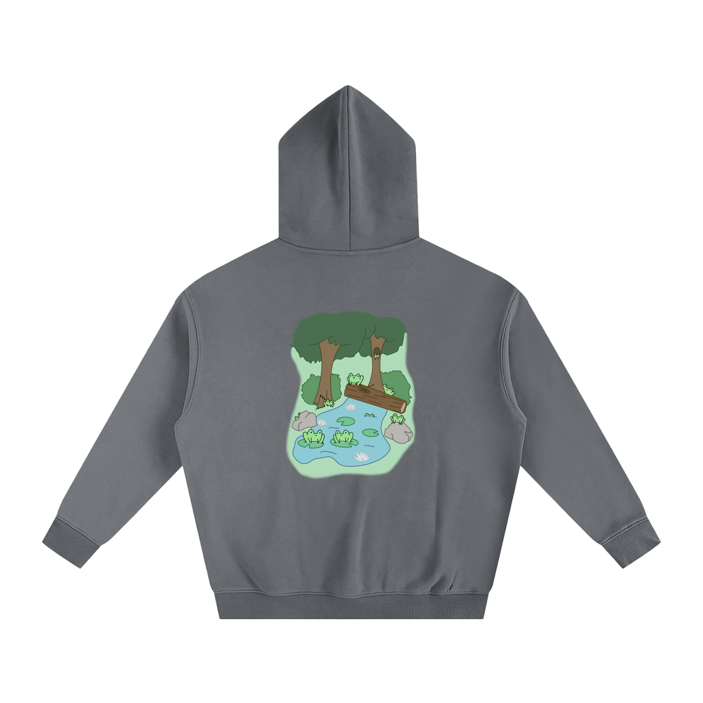 Friendly Frogger Oversize Hoodie