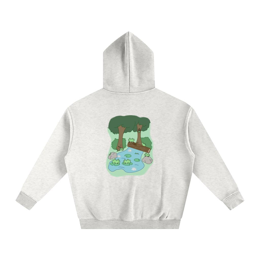 Friendly Frogger Oversize Hoodie