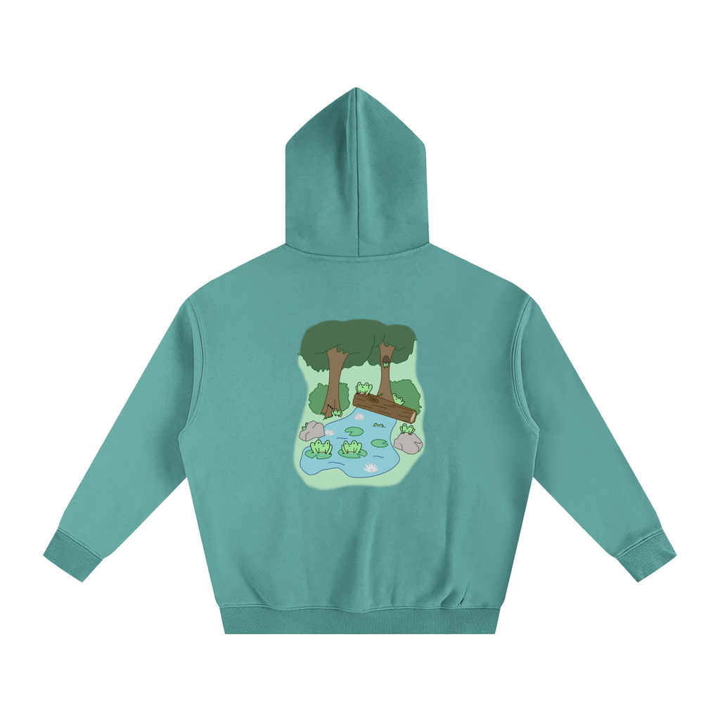 Friendly Frogger Oversize Hoodie
