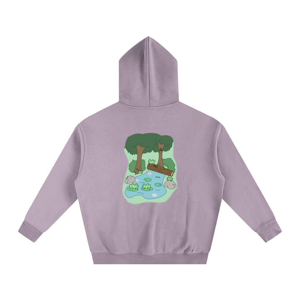 Friendly Frogger Oversize Hoodie