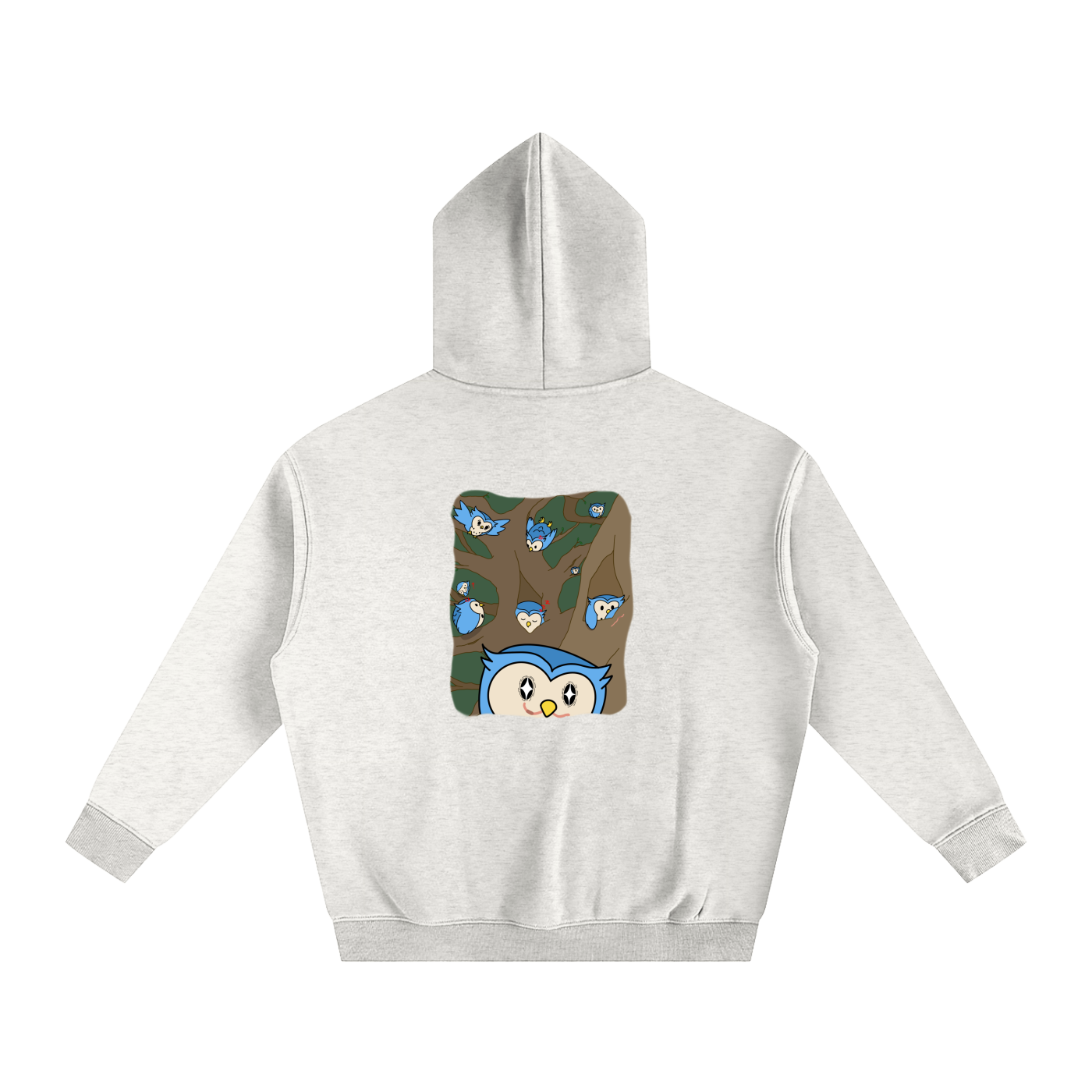 Observant Owlbert Oversize Hoodie